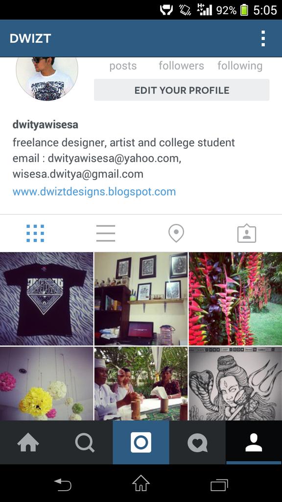 DwityaWisesa's tweet photo. Polow yak IG saya...ntr tak polbek men... http://t.co/yDTlwWlDrp