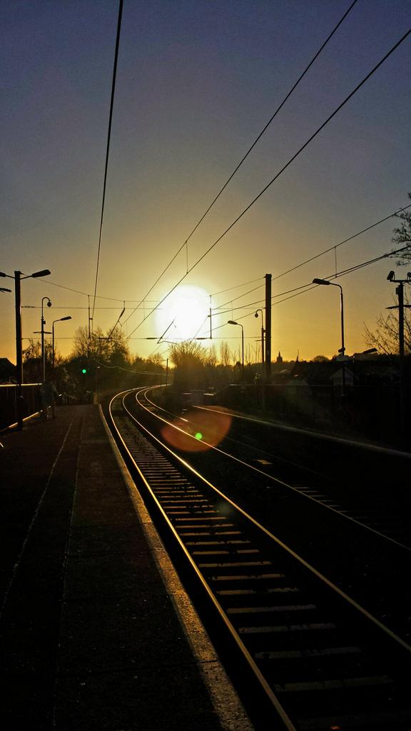 MaryECostello's tweet photo. Yesterday's #PAD2014 #project365 #erdo train station waiting to go to #avfc match #341/365 http://t.co/TkgkOMynwr