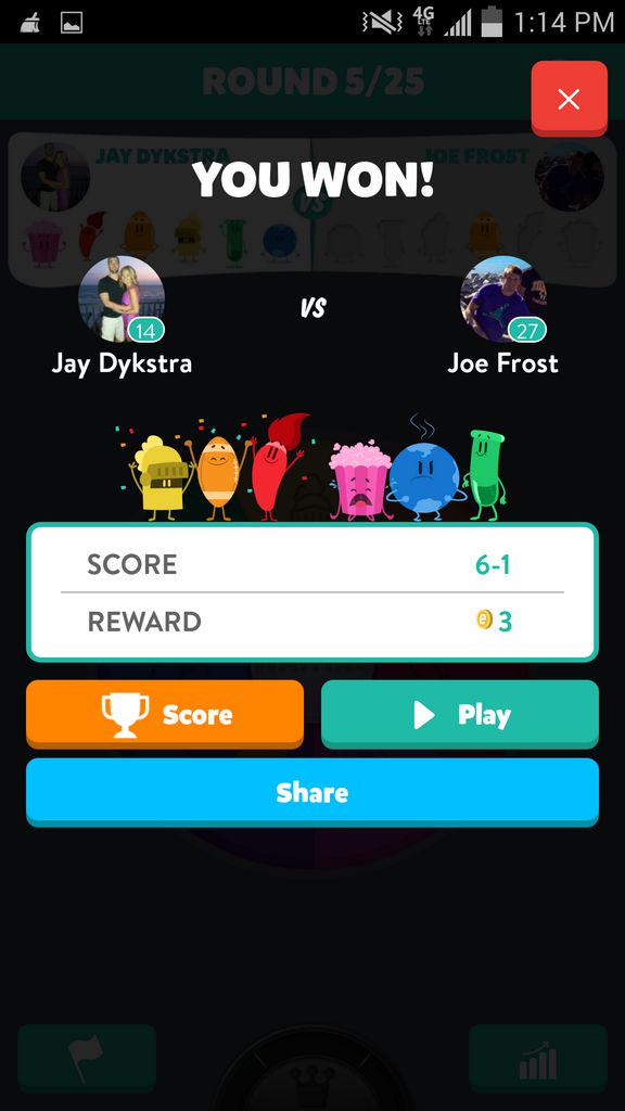 Jay_Dykstra's tweet photo. Yikes @Mr_Joseph_Frost is having a rough day! 1st 0-6 to @JoeKettman then this! http://t.co/8CoSCG7rUT