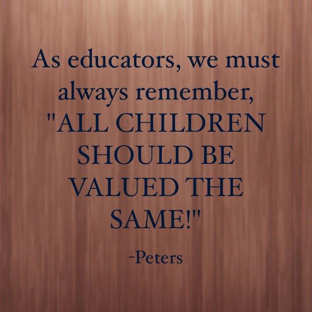 The value of all Children: