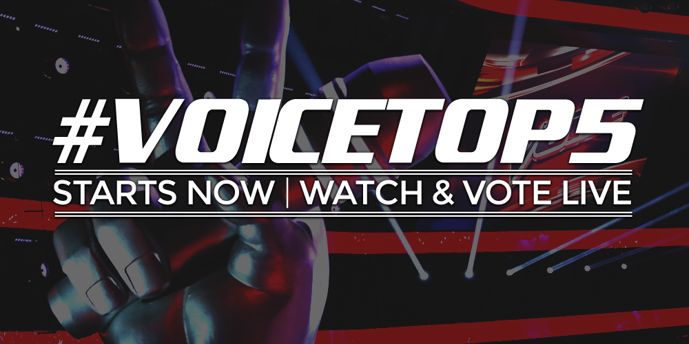 NBCTheVoice's tweet photo. RT if you're watching the #VoiceTop5 perform for your votes right now, East Coast! http://t.co/eUzcJpDiHF