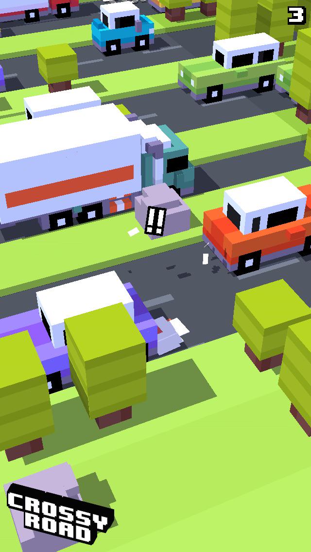 stringpuncher's tweet image. 3 on #crossyroad. My top is 15. crossyroad.com
