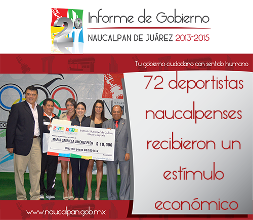 DavidSanchezG's tweet photo. Hemos apoyado de una manera incondicional a deportistas naucalpenses. #DavidInforma http://t.co/3S0hBBiFwq