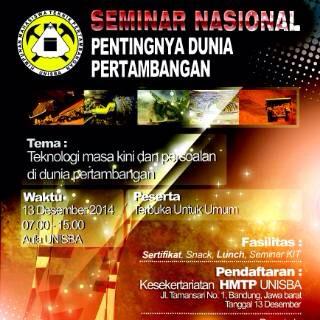 Sukses ya acaranya :), ayo yg mau ikut langsung aja daftar. <a href="/HMTPUNISBA/">HMTP UNISBA</a>