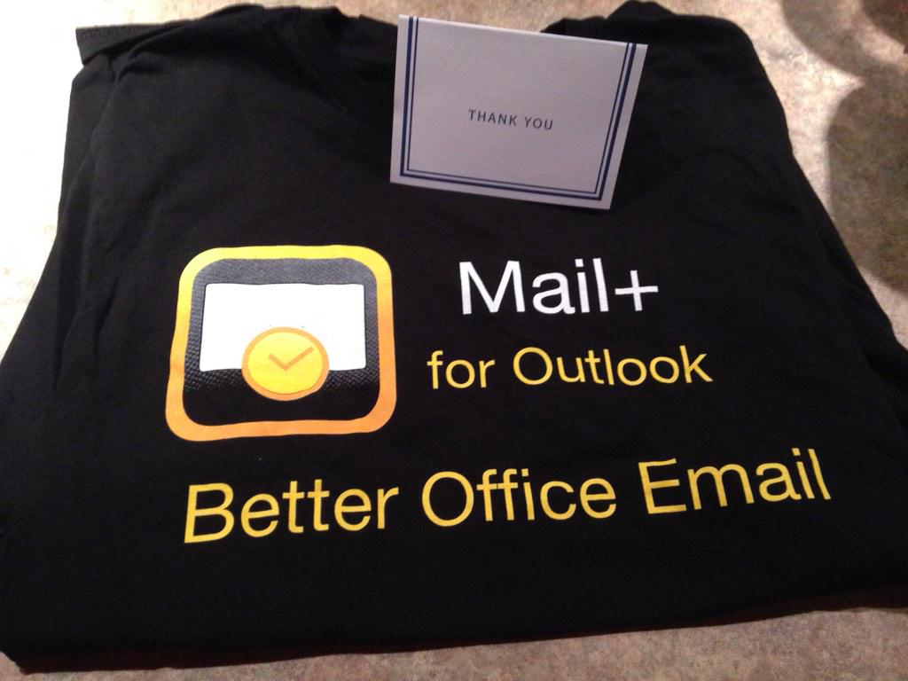 rdelduca's tweet image. Thanks so much @mailplusapp @ikonicapps for the swag. I have recommended your great app, and will continue to do so!!