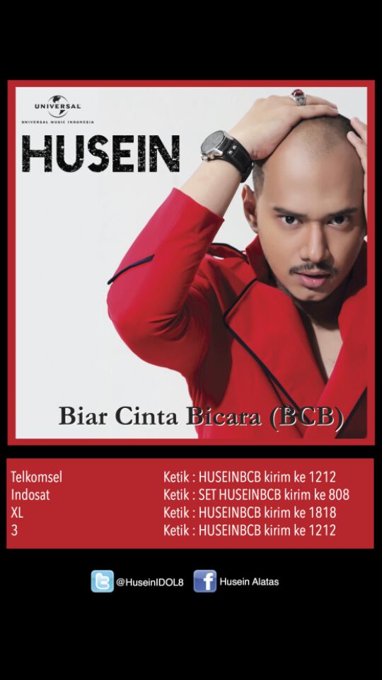FebryHarmala's tweet photo. Single Terbaru @HuseinIDOL8 .....
@Universal_Indo @SMN_Channel @dahSyatMusik @Official_MNCTV @Globaltvseru http://t.co/UW8AMdUkXb