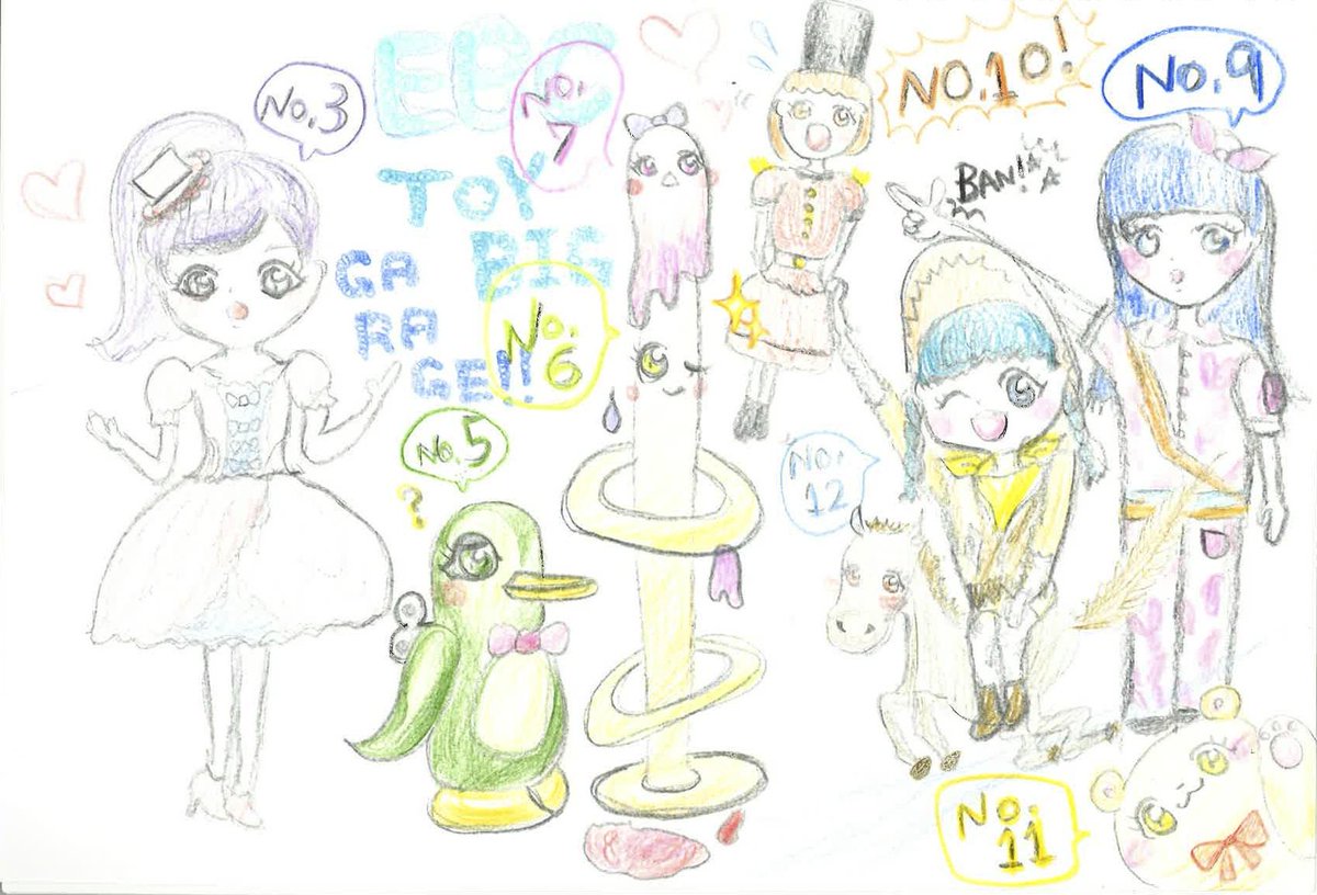 エビ中ぁぃぁぃの好評連載「アイドルさんのブログに夢中」で今回描いてもらったイラストをご紹介します。今回も力作を描いてくれましたが、いつもスペースの都合上