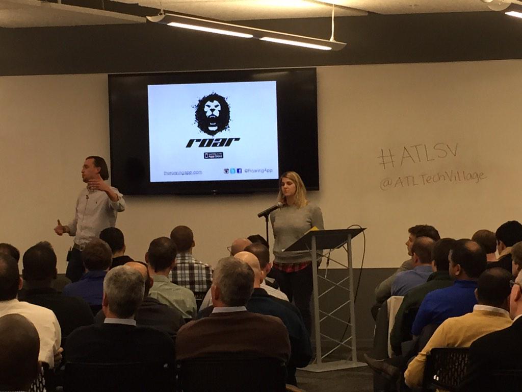 i_am_liberty's tweet image. Great question from the audience for @ROARingApp. Like @kevinolearytv would say, "How do I make money?" #atlsv