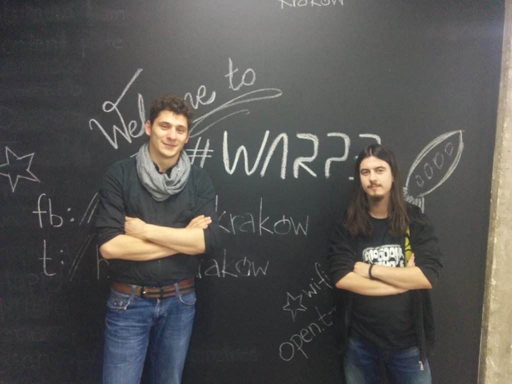 tbronzin's tweet photo. Nice pitch! @blckapp: We are ready for Demo Day!!! #warp3 #startup #hubraum #krakow http://t.co/8K9C30yQfk
