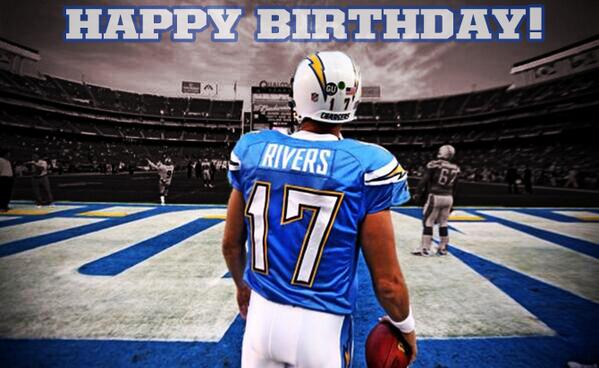 HAPPY BIRTHDAY PHILIP RIVERS!!!!!!     Love: The BoltFam 
