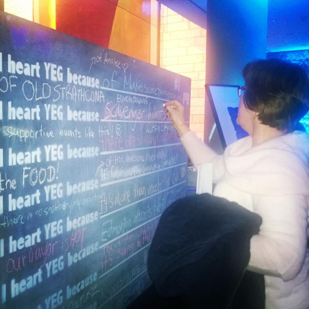 iheartyeg's tweet photo. .@focuscom sharing why she loves edmonton #iheartyeg #slmyeg http://t.co/DlbjsoXyFc