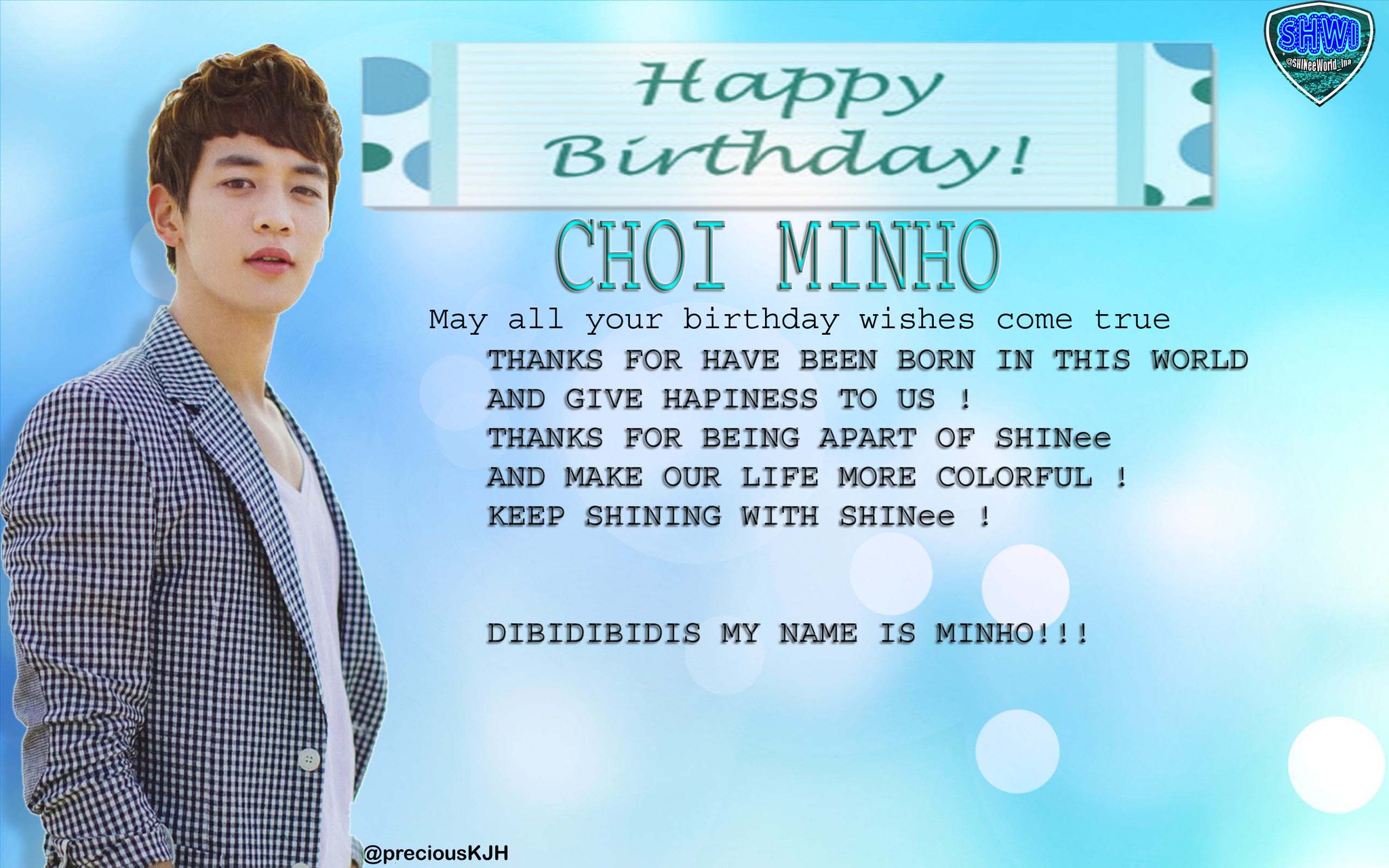 Happy Birthday Choi Minho ^^ 