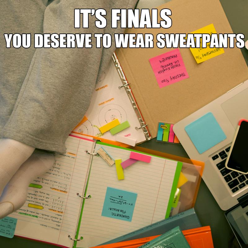 Postit's tweet photo. You deserve it. #finals #postit http://t.co/cMYR2GigpI