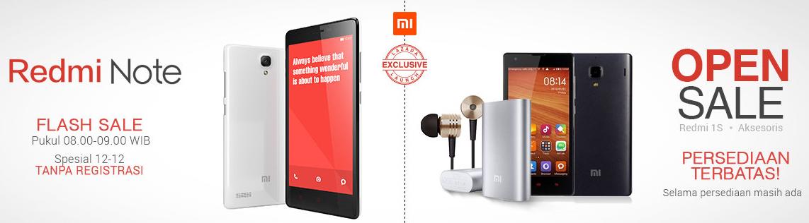Siapa yang masih mau <a href="/RedmiNote/">Redmi Note 3</a> dan <a href="/Redmi1S_ID/">Redmi 1S Indonesia</a> beserta Aksesorisnya ? Silahkan pantengin <a href="/LazadaID/">Lazada</a> ya :)