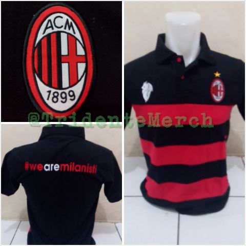 TridenteMerch's tweet photo. Polo #wearemilanisti IDR 100.000 (blm ongkir), ready size S,M,L,XL,XXL #Redistok http://t.co/NsX3pcqpyQ
