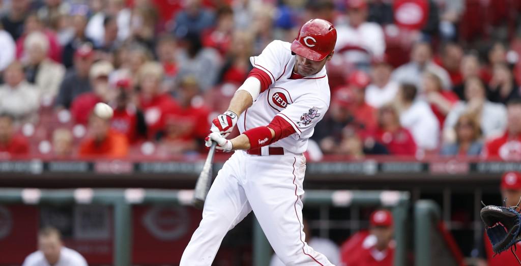 Cut4's tweet photo. Followers to RETWEET can win a Joey Votto bat. #MLBFC http://t.co/uhpTRphk2d