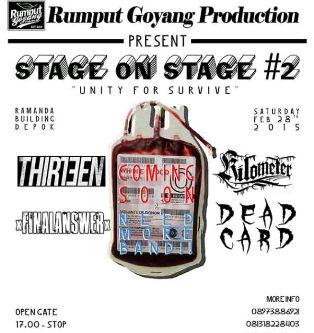 @AldianWibisono <a href="/CDX_official/">Chord Distortion X</a> 28 Feb '15 at Gd.Ramanda DepokNEED MORE BANDS! CP: 08973886921 08568708088 081318228403