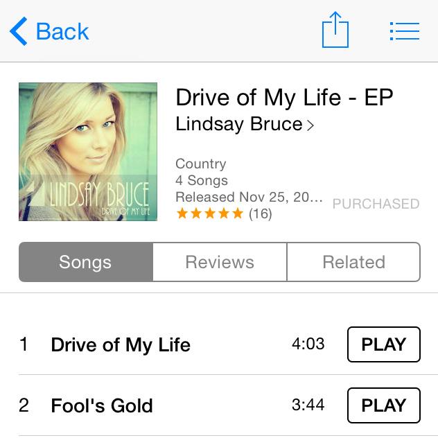 HYDRAULICS23's tweet photo. Just bought @CowboyBootsB's new EP #DriveOfMyLife. She has an incredible voice! 🎤😩
https://t.co/LIx47TKqs0 http://t.co/NjhRoHpS0P
