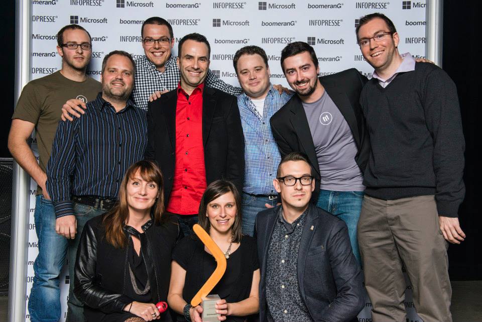 Petit souvenir très cool de notre belle soirée avec <a href="/Academos_/">Academos</a> aux #20ansboomerang organisée par <a href="/Infopresse/">Formations Infopresse</a>.