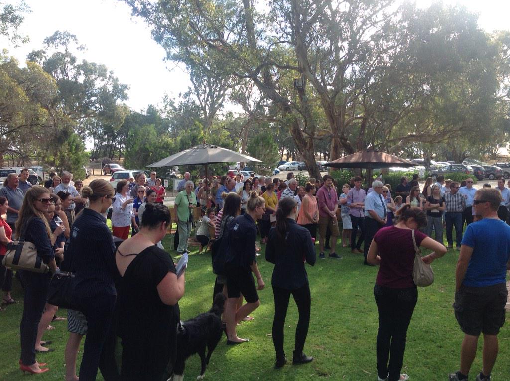 MyBarossa's tweet photo. Launch of the 2015 #Barossa Vintage Festival Program tonight #BVF2015 at @whistlerwines http://t.co/o5fp6vLsSk