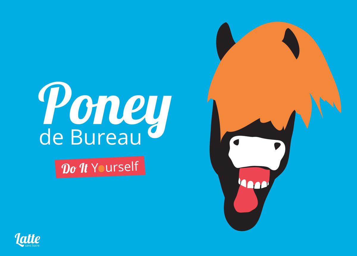Lattesanssucre's tweet photo. LE PONEY DE BUREAU. Comment pourrir ses collègues avec une mauvaise haleine au bureau ! http://t.co/Zm9NGKyqTE http://t.co/xywhb5ztvH