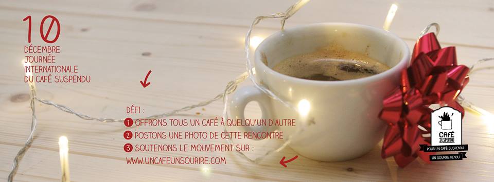 clemRussoNazet's tweet photo. J-1 pr la journée internationale du #cafesuspendu ! Demain, offrez un café à un(e) inconnu(e) @cafenostra @LeCareLab http://t.co/buzh4PVBLQ