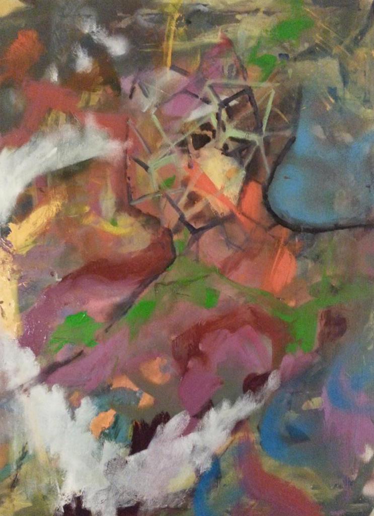 Frastamon's tweet photo. Sneak peak! In progress collaboration w/Maverick oil/mixed on canvas. #abstractart #HipHopartist #music #painting http://t.co/pd0oa1R8kb