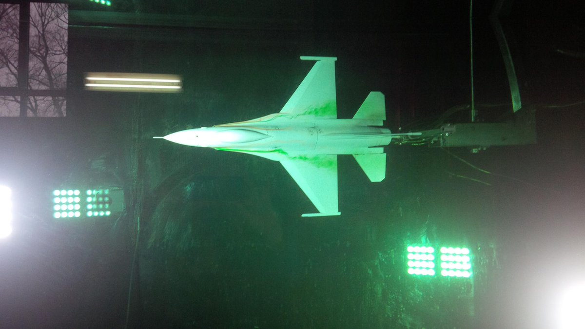 Visited a wet wind tunnel. Fascinating!