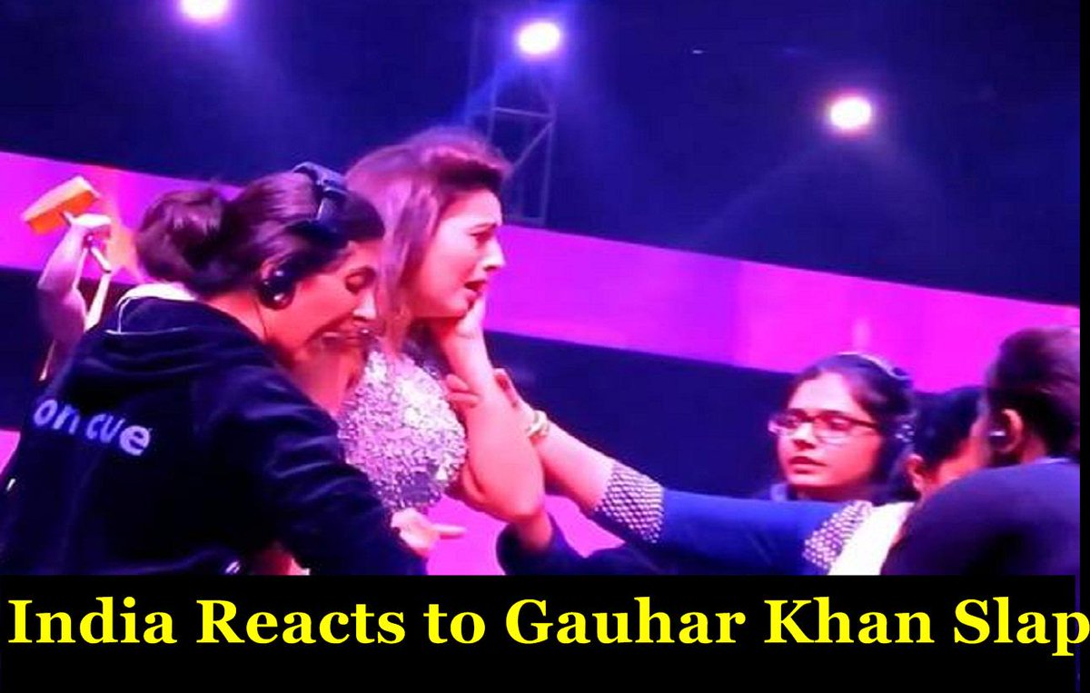 ComedyOneIndia's tweet photo. Watch what India has to say about @GAUAHAR_KHAN slap #controversy https://t.co/1auLJIHZ62 http://t.co/WCuM3r6nij