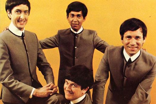 Happy birthday to  Ron Nasty (Neil Innes), on the right in this early shot of the Pre-Fab Four 