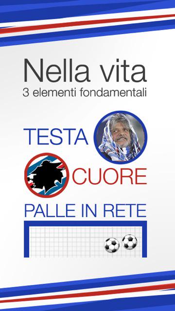 unavitadacinema's tweet photo. Buongiorno ITALIA che mondo Sarebbe senza sport!!!! Grazie Samp-Doria.! Uno Di Voi- YOUR PRESIDENT...BUONA GIORNATA!! http://t.co/WZJK4FFFOu