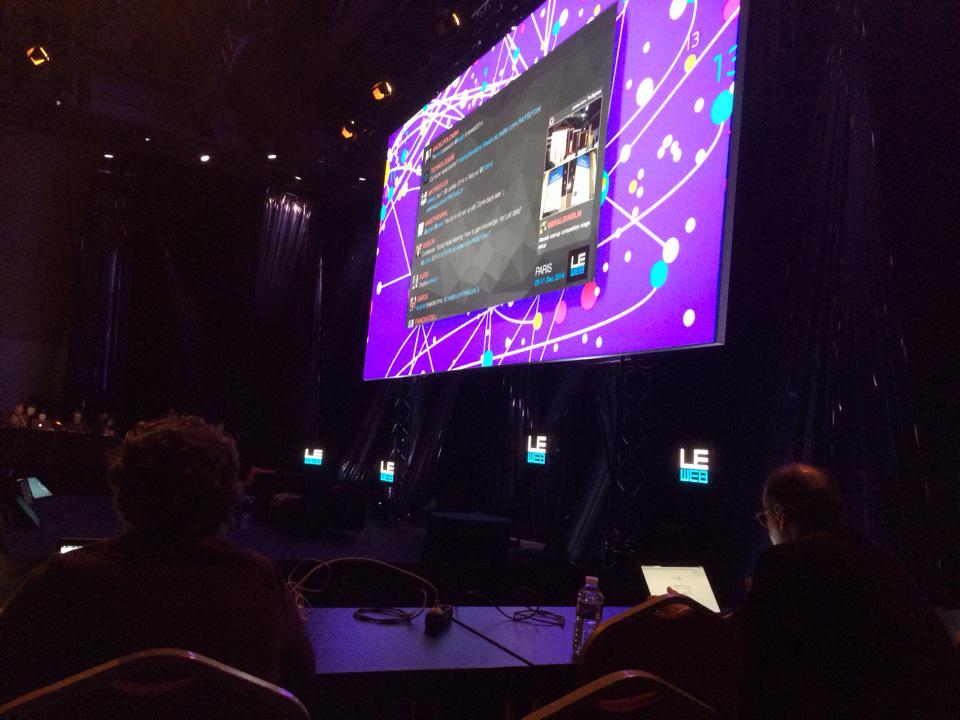 bernhardsteimel's tweet photo. Live @leweb ... Get ready! (@ LeWeb 2014 in Paris) http://t.co/TyyJ7ELHuv http://t.co/FefSbFQMKT