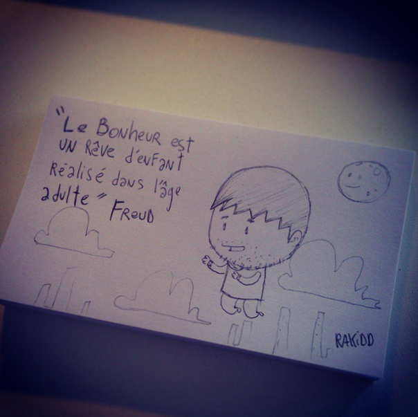rakidd's tweet photo. #Bonjour #citation #quote #Freud #Postit cc @PostitFrance @OxfordLOL http://t.co/b88LSRqxDC http://t.co/yWcF3uAg8H