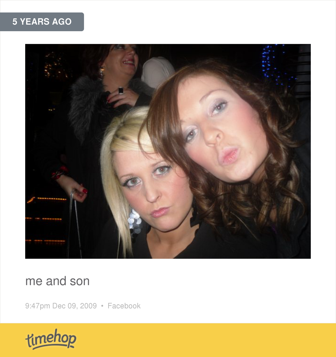 pnadia87's tweet photo. Exactly 5 years ago today! (via @timehop) http://t.co/mPklS4vfKL http://t.co/cnrHQhPVZd