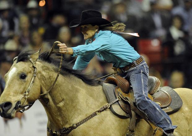 chewcoffeedip's tweet photo. Rodeo 1st #NFR in person a real treat for reporter http://t.co/BXATmRJjji #WNFR14 #nfr2014 #LasVegas #VegasNYE #PBR http://t.co/OTxh28ovpR
