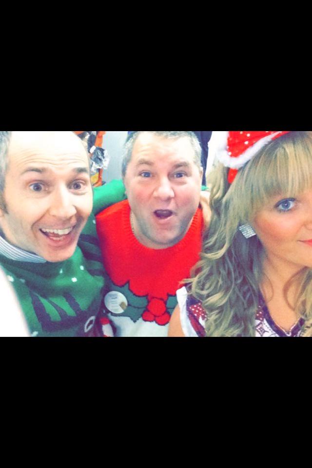 clairelscott's tweet photo. What a festive bunch @Tesco3303 @asjones41 http://t.co/pj4QJGNkJt