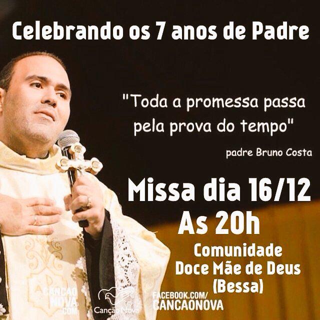 pemarciojose's tweet photo. Hoje na @docemaededeus @cdmdbessa Missa em ação de graças pelos 7 anos de padre de @padrebrunocn @TVCancaoNova http://t.co/YGfkDdsrRq