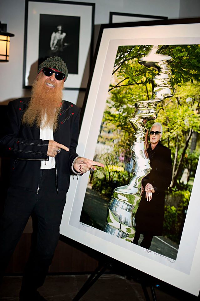 Happy birthday to my favourite Texan, Billy Gibbons of This was taken in Los Angeles at the 