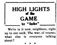 LPWWII's tweet photo. This week '41:  Opinionated sports column #WWII #LPWW2 #lakeplacid http://t.co/FjJwe6kNXt http://t.co/DiEQB6b2yn