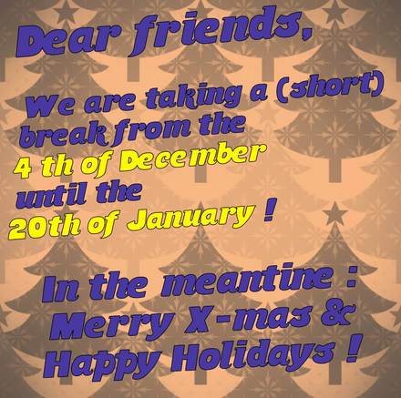 TradeSchoolGVA's tweet photo. Happy holidays to all! 
See you next year, from the 20th of January! :) http://t.co/QCWlb3smnb