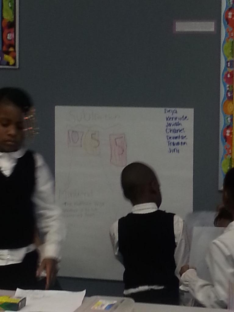 Firstgrade_AKP's tweet photo. Coloring our subtraction (vocabulary) posters! #collegebound http://t.co/rIGCEB0gRs