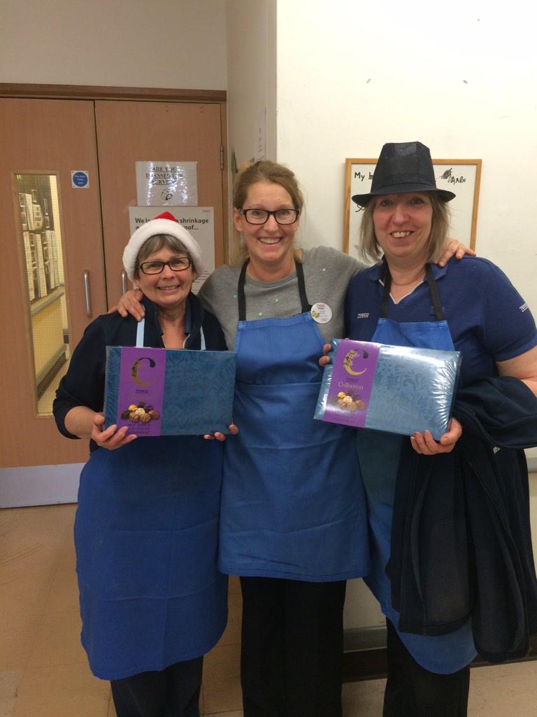 Thank you to Wendy Chris Anne and the staff restaurant team for your support with the community Xmas dinner!