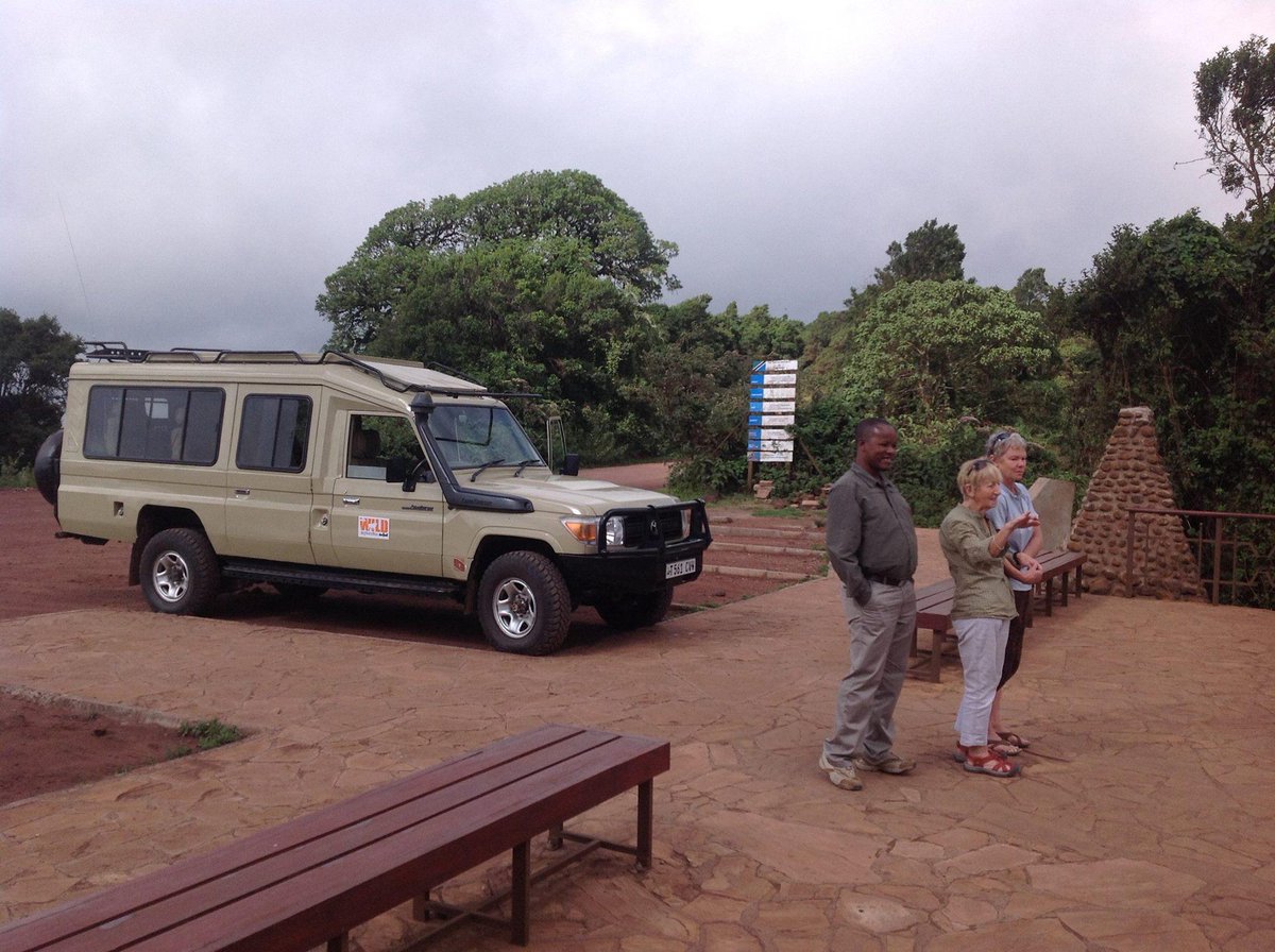 WildExp1's tweet image. An amazing time spend with travel partners and Bibi Dorothy!!!!! Manyara park and Ngorongoro crater.