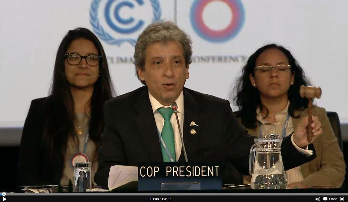 Vuelva a ver sesiones COP 20/CMP 10. En idioma original, inglés y español. goo.gl/1Lbc7l #COP20 <a href="/LimaCop20/">#COP20 Lima</a>