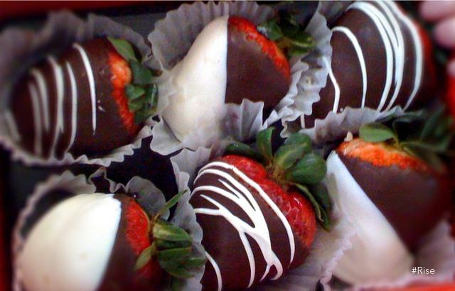 HashtagRise's tweet photo. Happy Chocolate Covered in Anything Day! What will you cover in chocolate? Pretzels, marshmallows, bananas...#Rise http://t.co/FpElfPEy3n