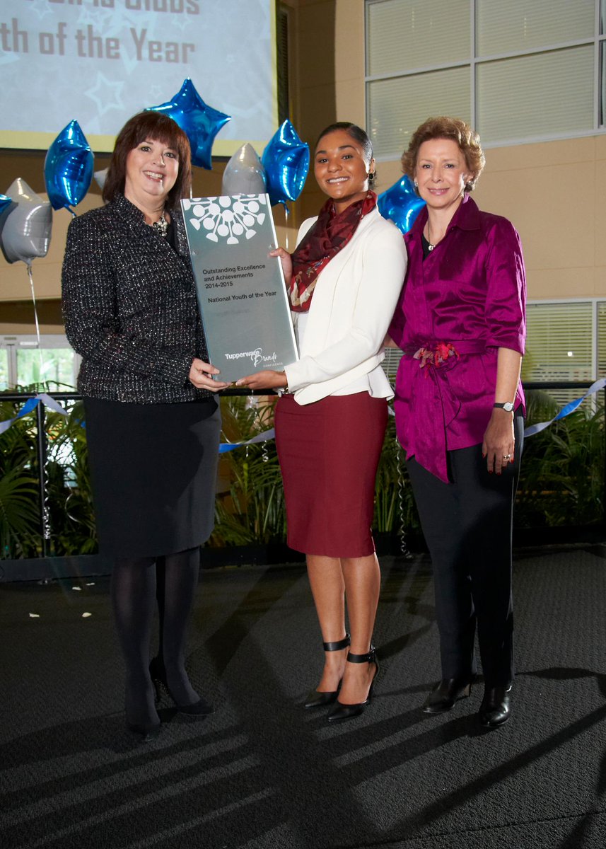 TupperwarePR's tweet photo. @MaryahSullivan is an amazing young woman, delighted to celebrate her as a homegrown hero from @BGCCF #2014YOY! http://t.co/GhAU9XeaW6