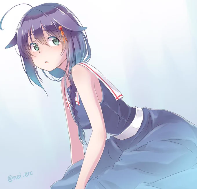時雨たん描いた。
#艦これ 