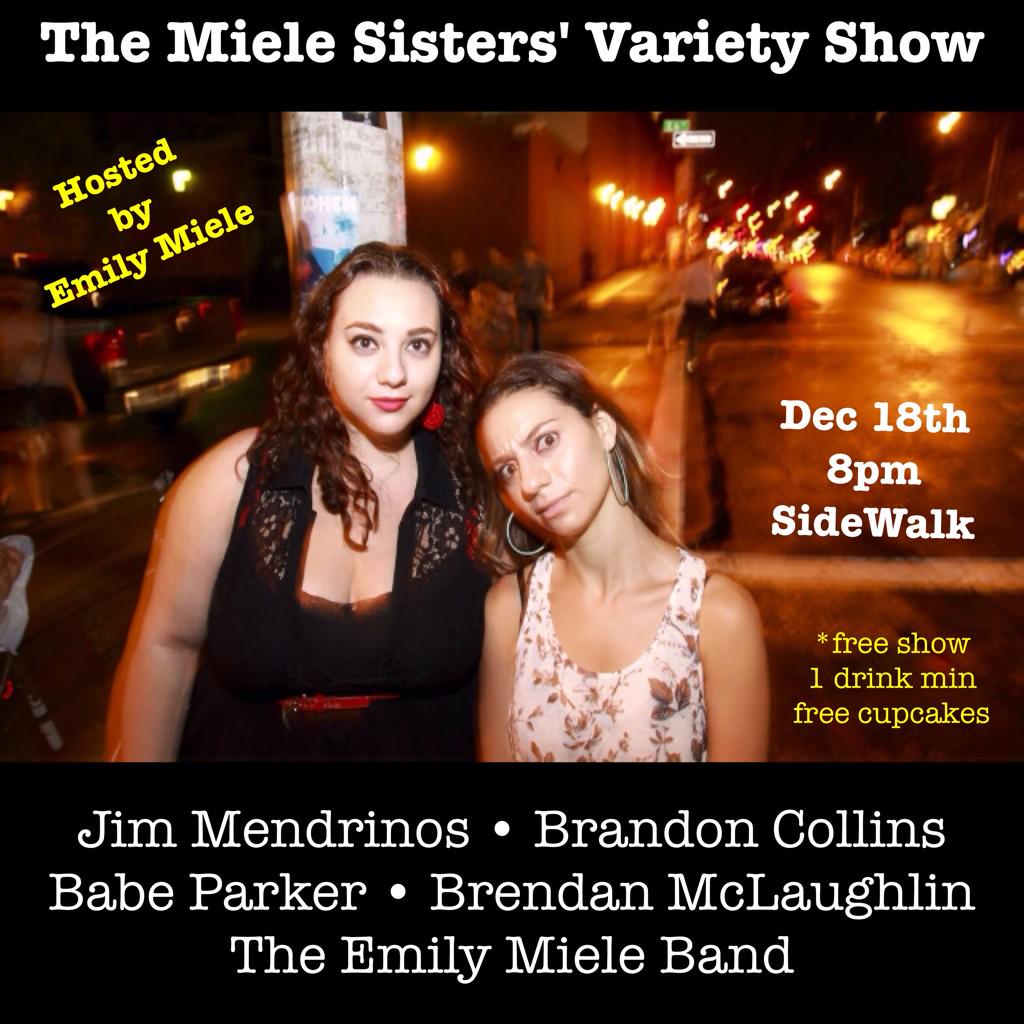 Next Miele Sisters' Show this Thursday! Get ready!!!