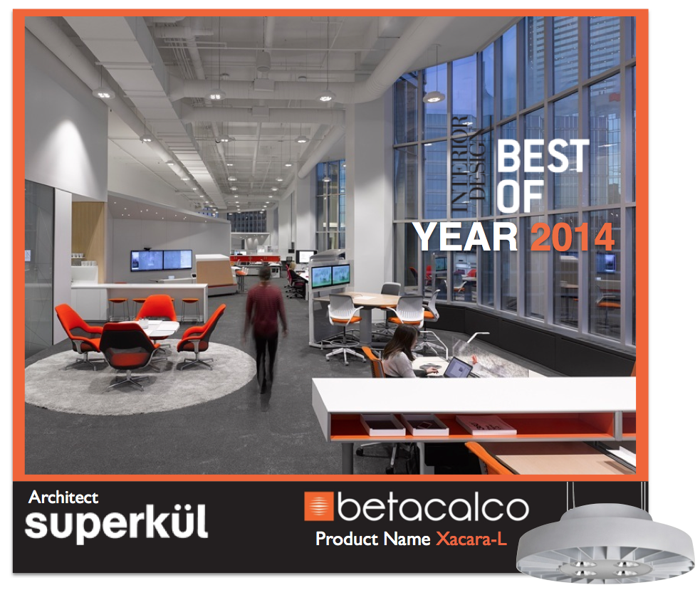 BetaCalco's tweet image. Steelcase WorkLife Wins @InteriorDesign's Best of Year Awards! Featuring the Betacalco Xacara!  Architect @superkul