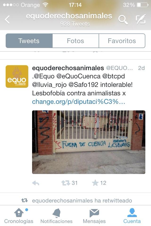 perreradecuenca's tweet photo. @JulianLopez_ en cuenca pasa esto cuando no eres de ahí. .. triste. . http://t.co/iJyrtkhmx0